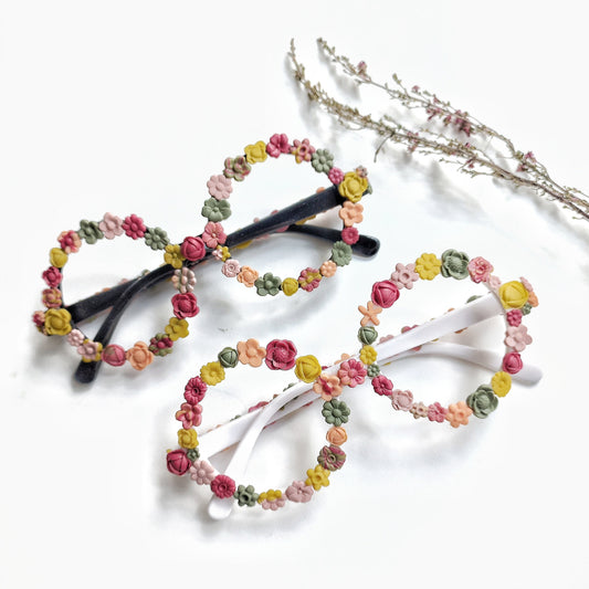 Personalized Wedding Sunglasses (frame only) with custom flowers
