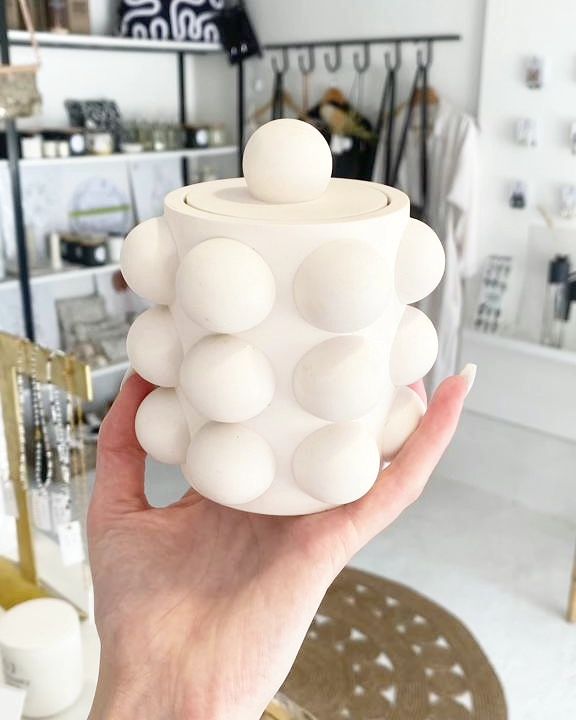 Bubble Vessel with lid