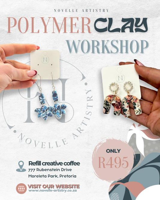 25 July 2026 - Refill Creative Coffee - Polymer Clay Beginners Workshops