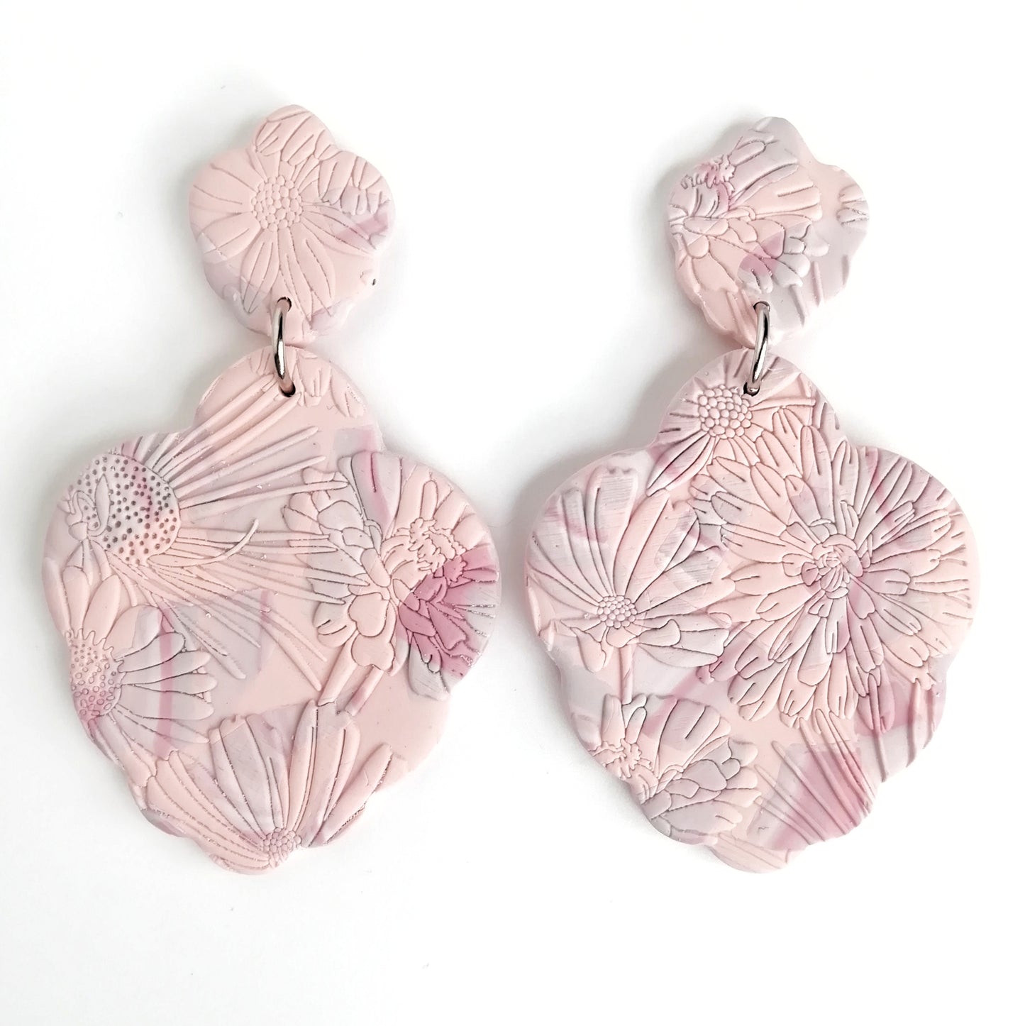 Blush Reverie - Soft Pink & blue hues