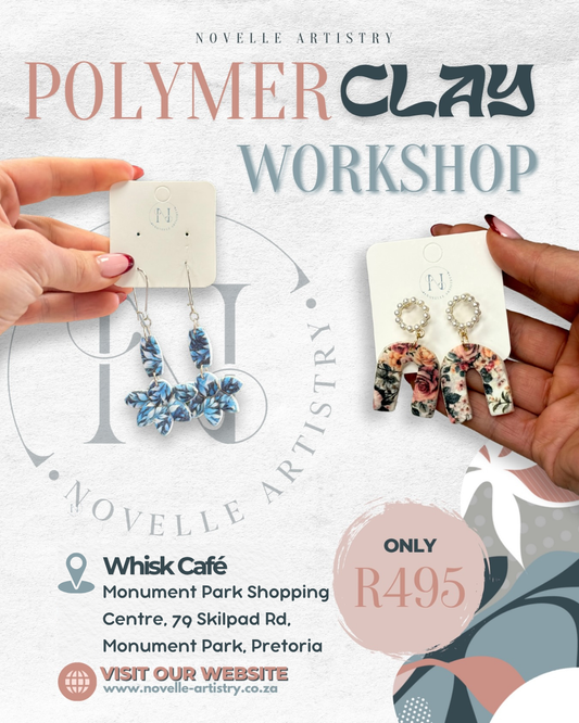 01 Aug 2026 - Whisk Café - Pretoria - Polymer Clay Beginners Workshops