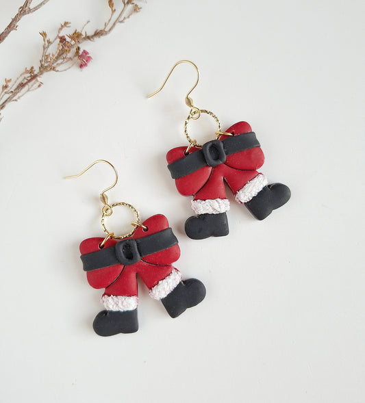 Christmas collection - Santa Suit Earrings