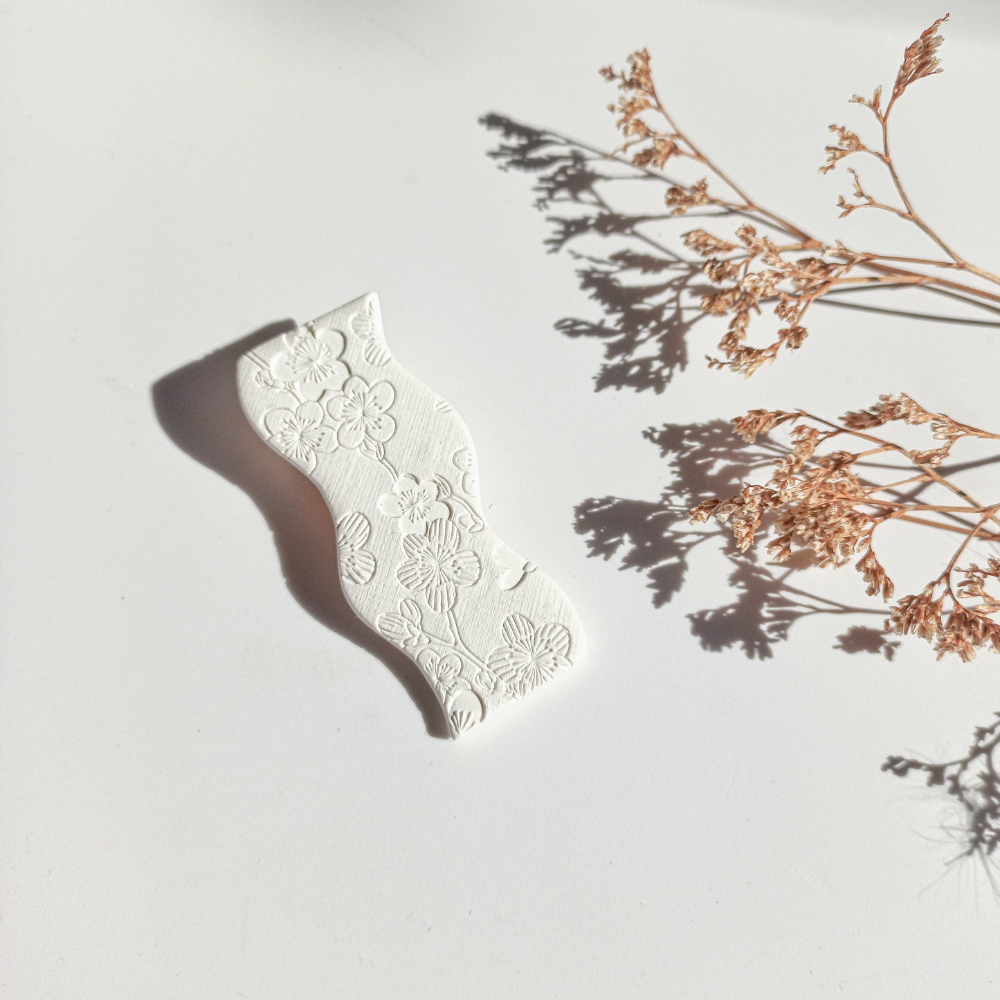 Bridal Bloom - White Hair Clip