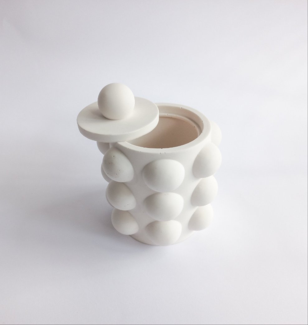 Bubble Vessel with lid