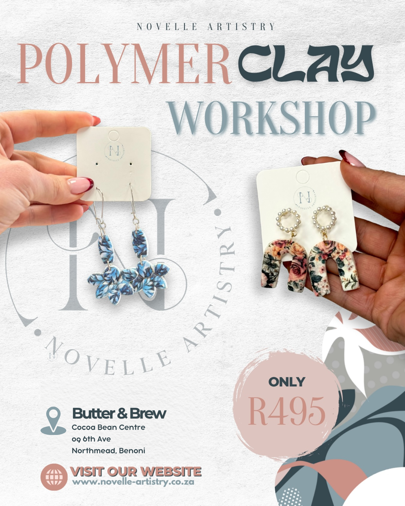 Aug 2026 _BENONI_ - Polymer Clay Beginners Workshops