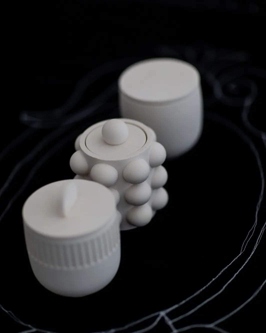 Bubble Vessel with lid