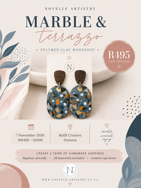 7 Nov 2026 - Refill Creative - Polymer Clay Beginners Workshop