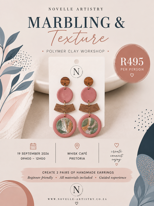 19 Sep 2026 - Whisk Café - Polymer Clay Beginners Workshops