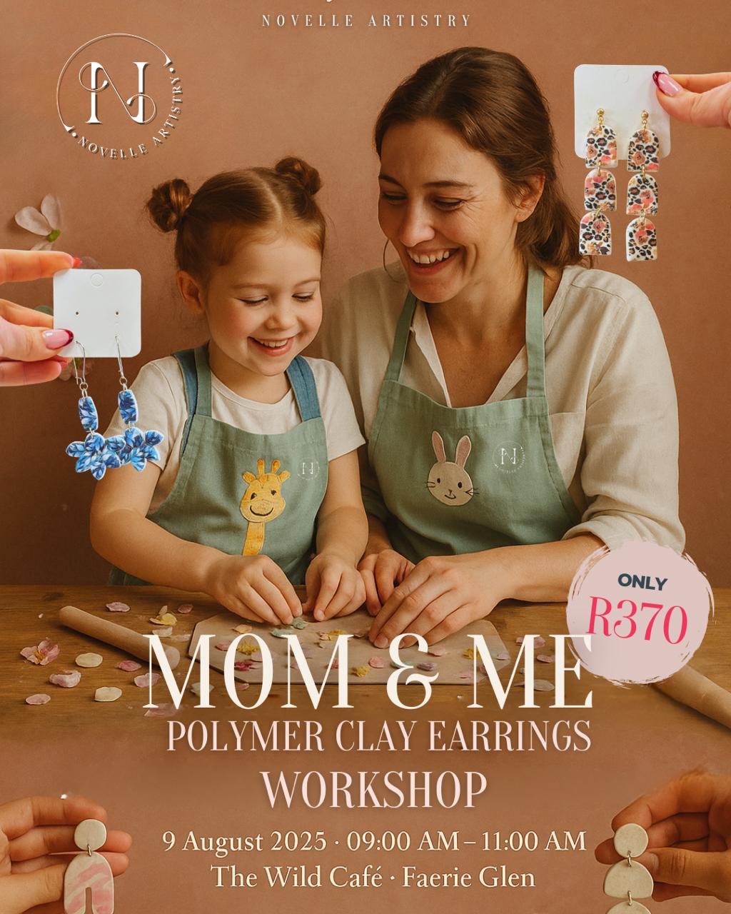 Mom & Me Polymer Clay Holiday Workshop - 10 Oct