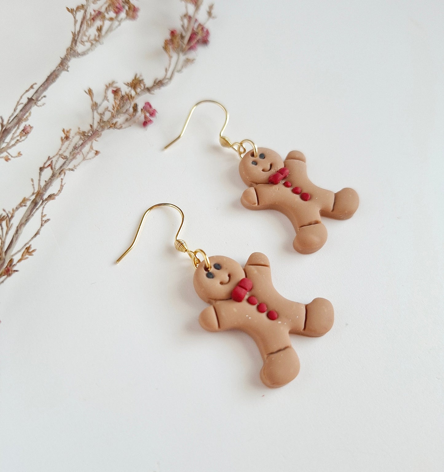 Christmas collection - Gingerbread Man Earrings