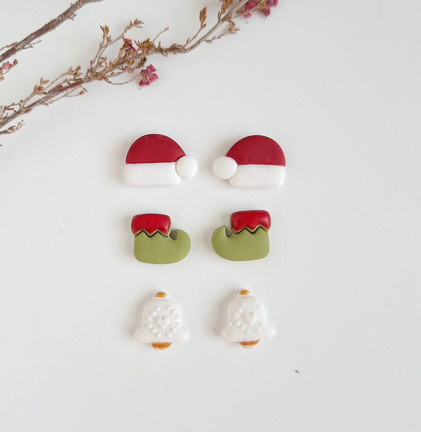 Christmas collection - Festive Trio Stud Pack 1